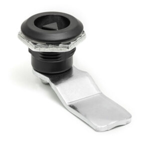 FECHO LINGUETA TRIÂNGULO EM ZAMAK PRETO