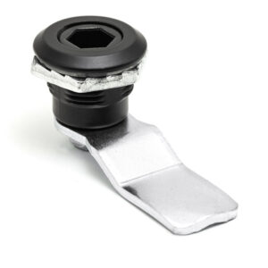 FECHO LINGUETA HEXAGONAL EM ZAMAK PRETO