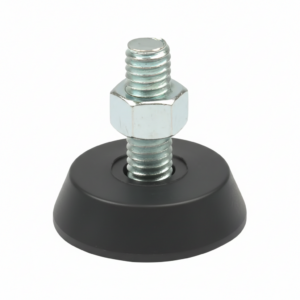 PÉ NIVELADOR COM BASE LISA