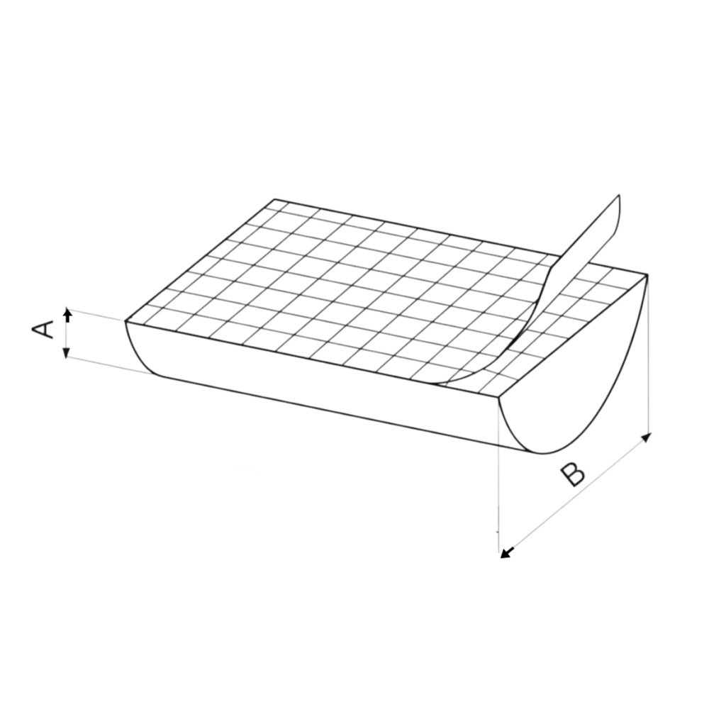 3 Borracha de Vedacao adesiva Semi Redonda