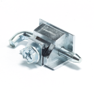 DOBRADIÇA SEMI-EMBUTIDA 1 FURO CROMADO