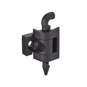 DOBRADIÇA SEMI-EMBUTIDA 1 FURO NYLON