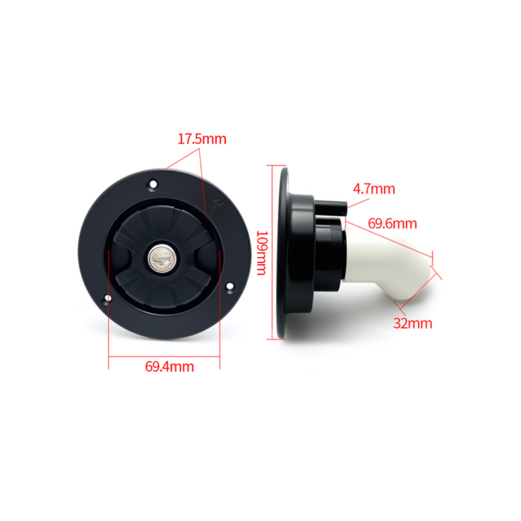 1 bocal de abastecimento Desenho Tecnico