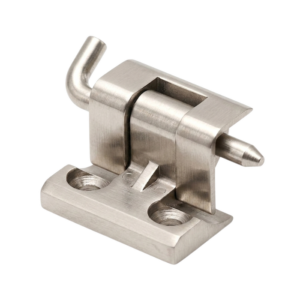 DOBRADIÇA SEMIEMBUTIDA 2 FURO INOX