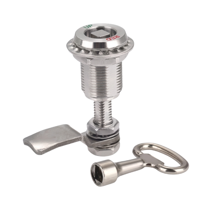 FECHO LINGUETA QUADRADO DE COMPRESSÃO AJUSTÁVEL INOX 304 1 FECHO LINGUETA QUADRADO DE COMPRESSÃO AJUSTÁVEL INOX 304